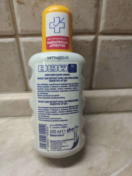 Nivea sun babies & kids sensitive protect spf 50+,