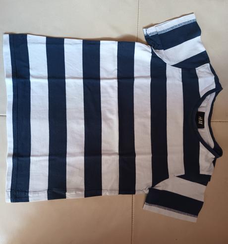 Tričko pruhy, h&m,110