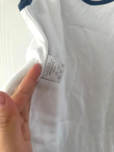 Biely bavlnený spací vak značky roger publishing, 