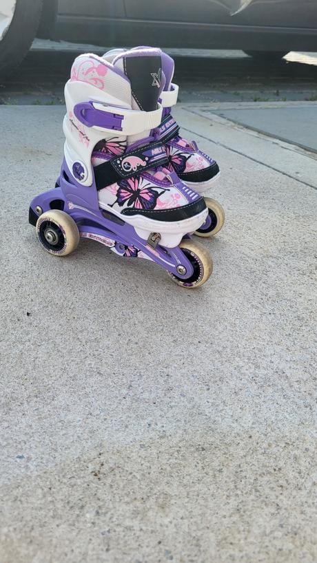 Dievčenské kolieskové korčule vel.26-29, 29