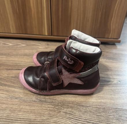 Dievčenské kožené barefoot tenisky ponte vel. 30, 30