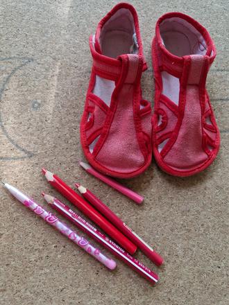 Ef barefoot papučky 26, 26