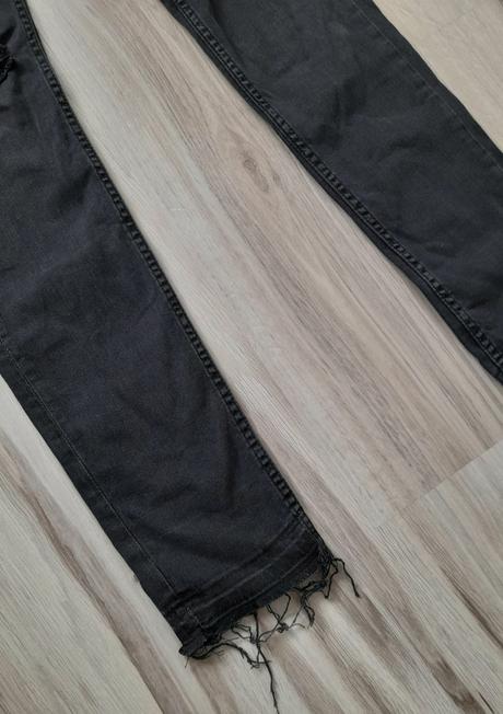 Dámské rifle super skinny č.32, h&m,32