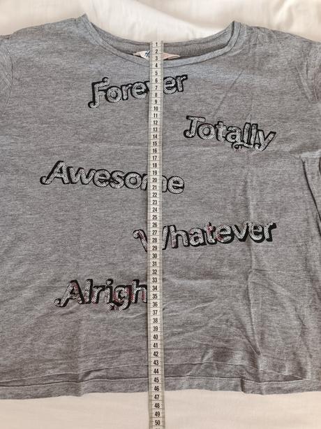 Tričko s dlhým rukávom, h&m,158