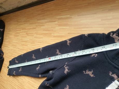 Mikinka s jednorozcami 2x, h&m,122