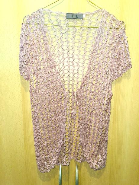 Hačkované bolero, xl