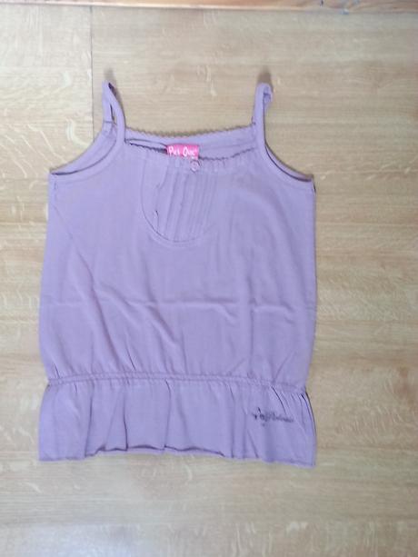 Dievčenské tričko na ramienka., 110 / 116 / 128