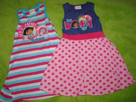 Šaty dora 104/110, disney,110