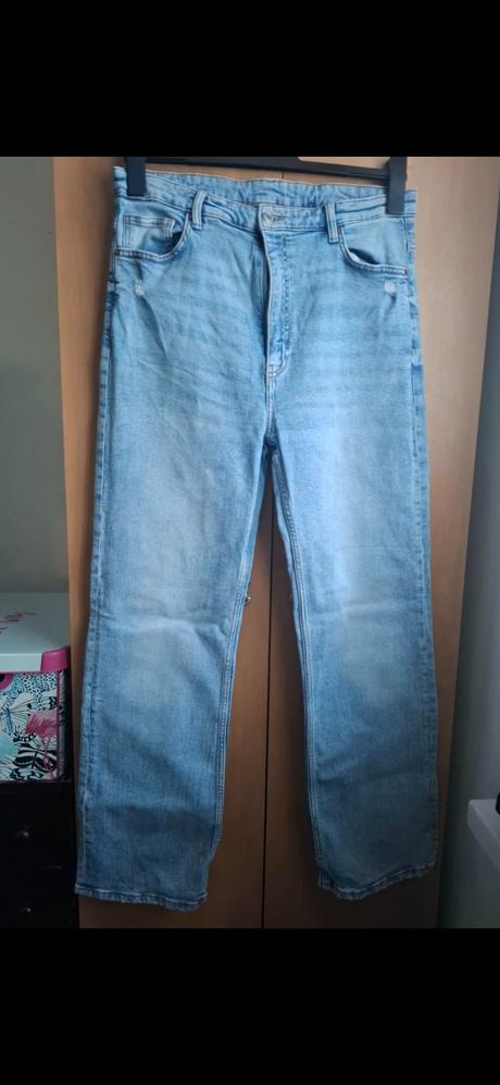 Bershka zvonové rifle, bershka,44