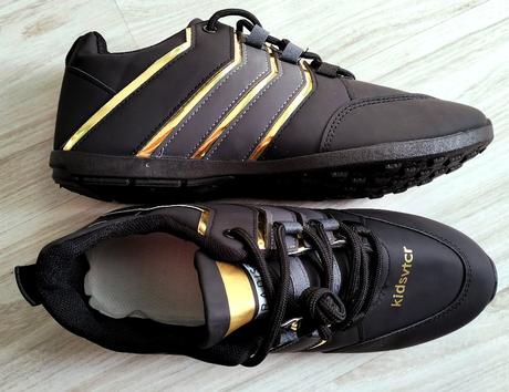 Čierno zlaté botasky, v. 40/41, 42