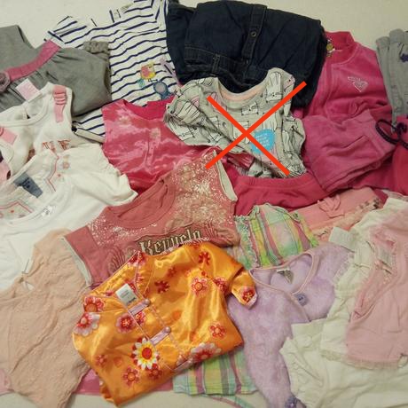 Veľký balík oblečenia 86, 86–98