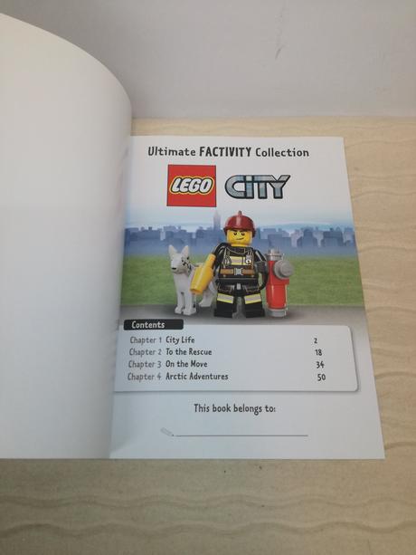 Dk ultimate factivity lego city + stickers nsp21, 