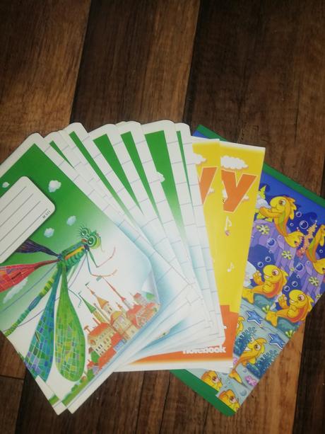 Zošity 511 15ks a 1ks 513,