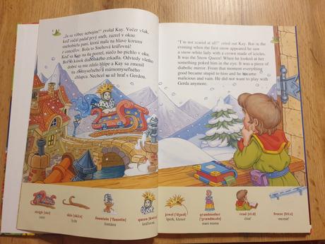 Dvojjazyčná kniha rozprávky slovensky anglicky,