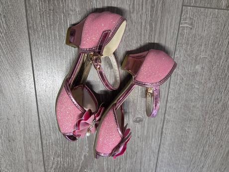 Trblietavé sandále/lodičky na opätku, 31