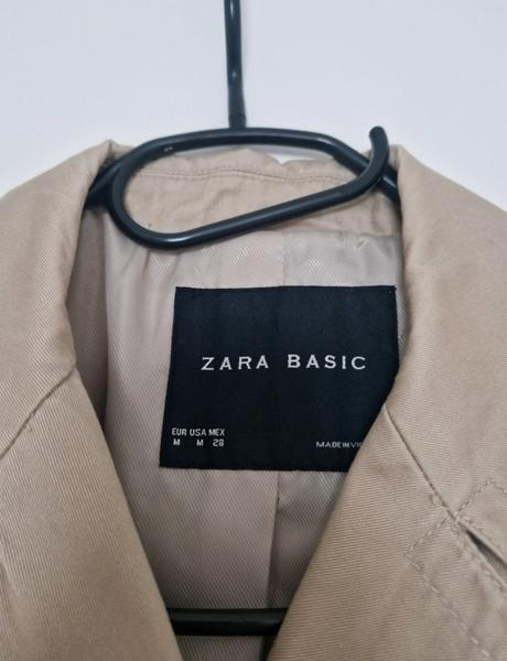 Trenčkot- zara, zara,m
