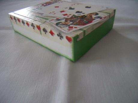 Drevené krabičky na karty, 