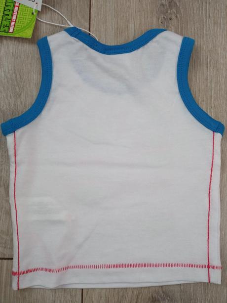 Chlapčenské tričko bez rukávov turtles (0-3 mes.), original marines,56