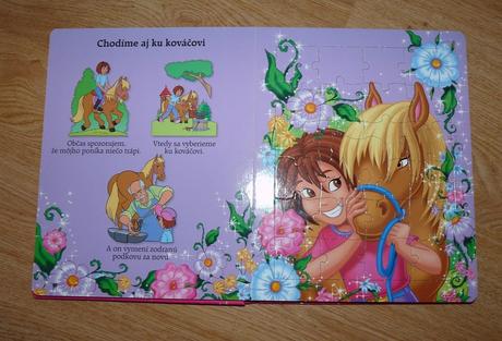 Kniha poniky puzzle,