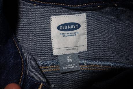 Rifľová bunda 3 roky, old navy,98