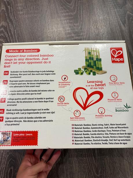 Hape - hra quattro bambusova, 