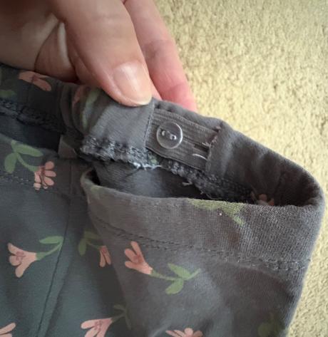 Leginky s cesanym vnutrom top stav, h&m,98