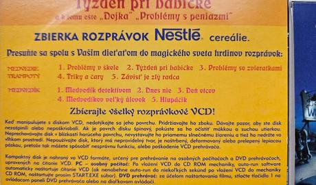 Rozne video rozpravky pre deti, dvd, vcd, 