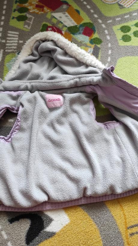 Zateplena vesta s odnimatelnou kapucnou na 2 roky, cherokee,92