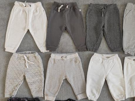 Balík tepláky oblečenie zara,h&m, lindex, 68–80