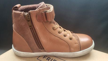 Kožené chlapčenské zateplene topánky friboo, 30