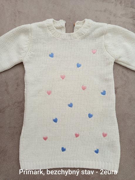 Svetrik primark 80 predám alebo darujem, primark,80