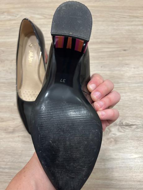 Lodičky s krásnym podpädkom 1xnosené, 37