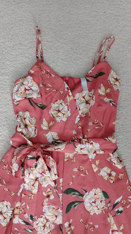 Kvetinový overal, amisu,xs