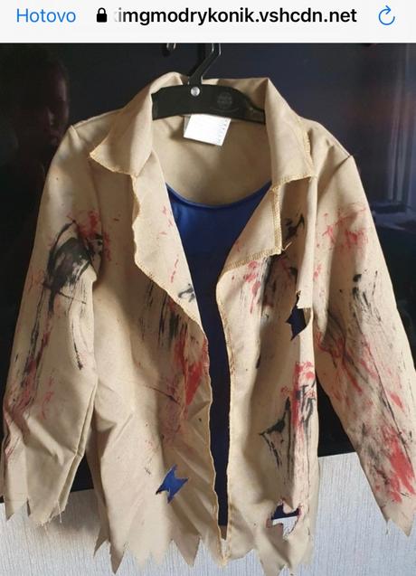 Karnevalový kostým maska 116-128 jazz, 