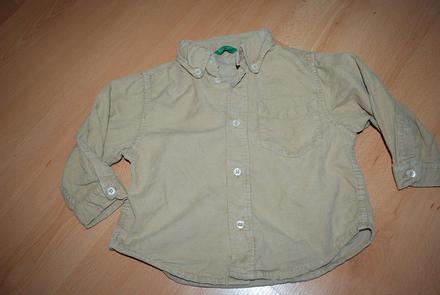 Košieľka na chladnejšie obdobie, v.80-86, benetton,80