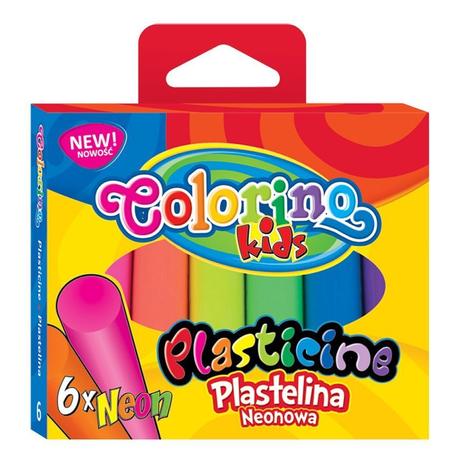 Plastelína colorino kids- 6 ks,
