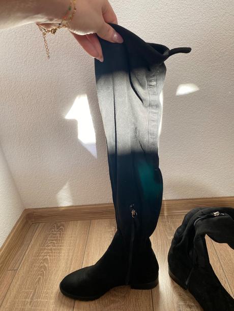 Čižmy dlhé, zara,37
