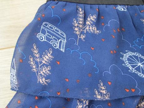 Šifónová sukňa s volánmi max c london, 40