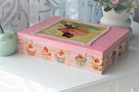 Veľký čajový box-muffin, 