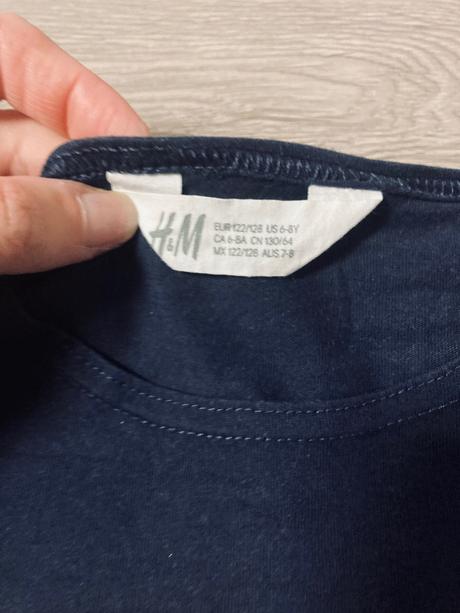 Vianočná tunika/tričko, h&m,122