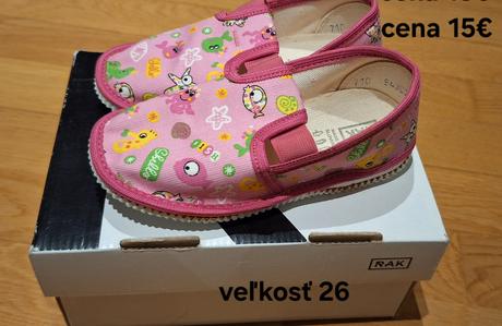 Papučky rak, rak,26