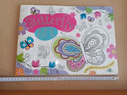 Butterfly art - art therapy,