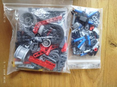 Lego technic motorka, 