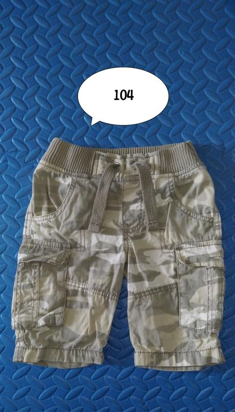 Kraťasy maskáčové, f&f,104