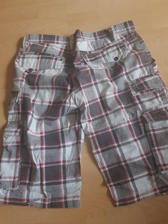 Pánske kárované kraťasy, 34