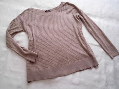 Tenký oversize, h&m,m