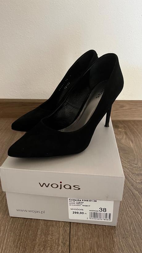 Raz obuté lodičky zn. wojas veľ. 38, wojas,38