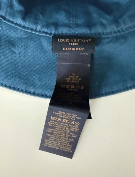 Denim klobúk louis vuitton, louis vuitton,m