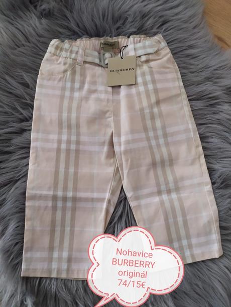 Ľahké nohavice, burberry,74