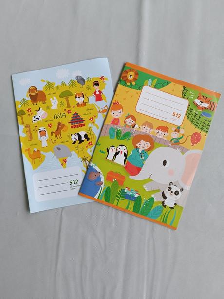 Zošity 512 (s pomocnými riadkami), 